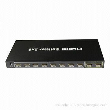 1.3V HDMI Splitter, 2x8